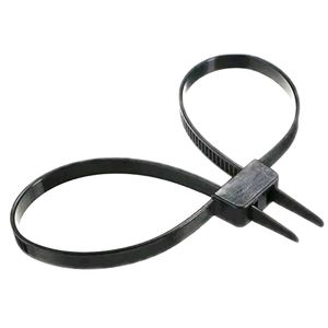 Zip Tie Handcuffs 10pcs Flex Cuff Disposable Heavy Duty Police Zip Cuffs Black.